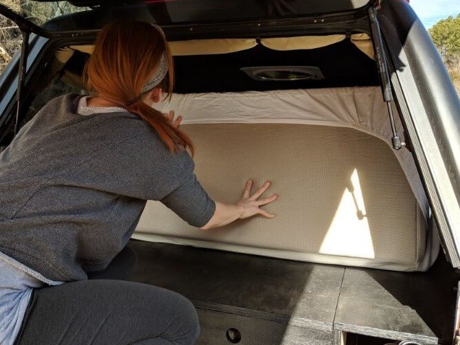 truck bed mattress

